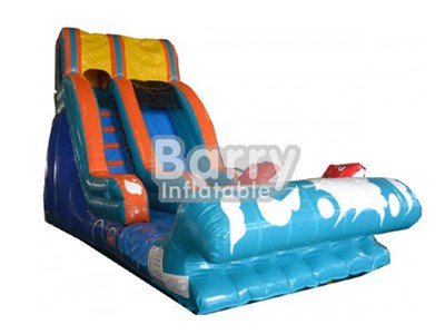Interesting Inflatable Games Seaworld Inflatable Water Slides Cheap Factory BY-WS-042